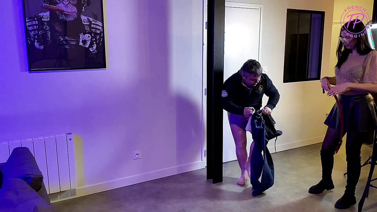 French Pegging - BTS Subscriber Casting: Interview, Whip, CBT & Foot Worship