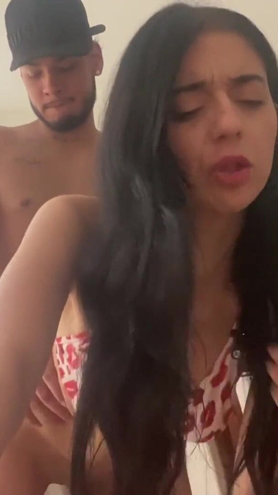 Sexy Colombian eating a big cock | Clip 2