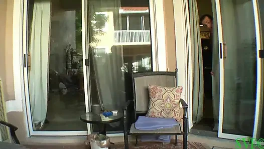 Big Tit Nudist Has Her Stepson Nut in Her Mouth