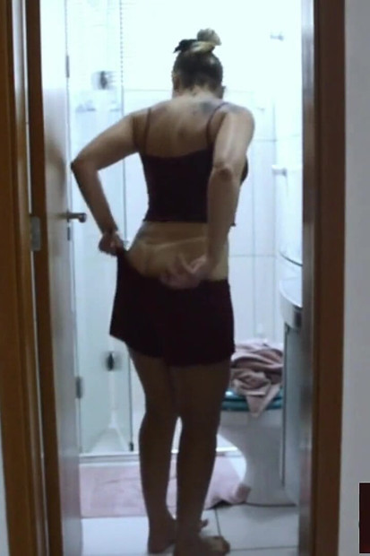 Agatha Mama in a Spectacular Cumshot After Workout