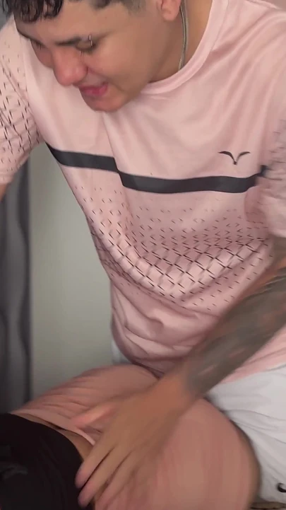 Memorable moment from "CASUAL SEX WITH MY NEIGHBOR, I FUCK HIM RICH AND WELCOME HIM TO THE SET"