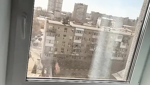 Tetangga acak (seks dengan dialog)