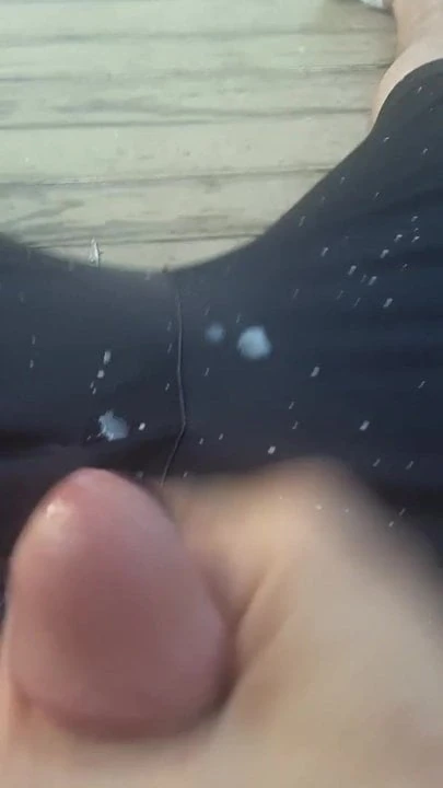 Outdoor masturbating
