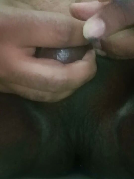 My balls as an ash tray