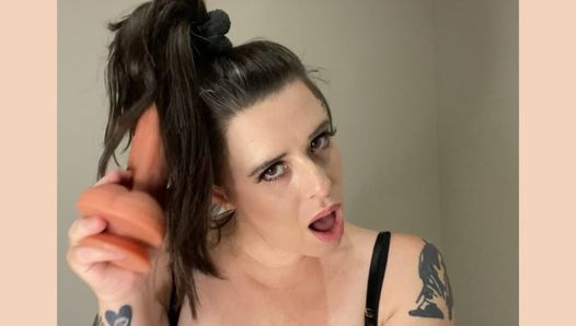 Kucyk włosy teaser fetysz