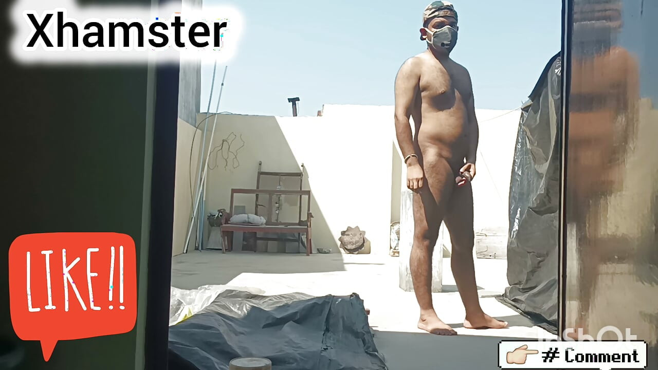 Nahý mnich z chrámu na ulici porno
