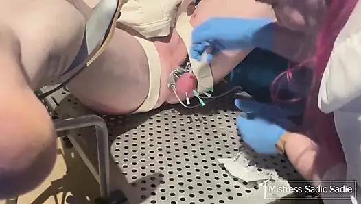 Hard Needle CBT in Straitjacket