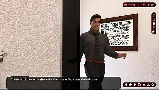 Arzu fısıltıları - sadık yol - Sarah ve Alex bir kulübe gitti ve eve azgın geldi