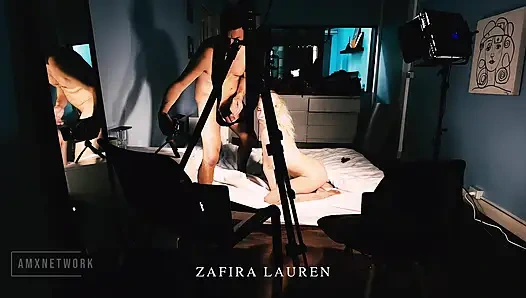 Di balik layar sama model faphouse zafira lauren