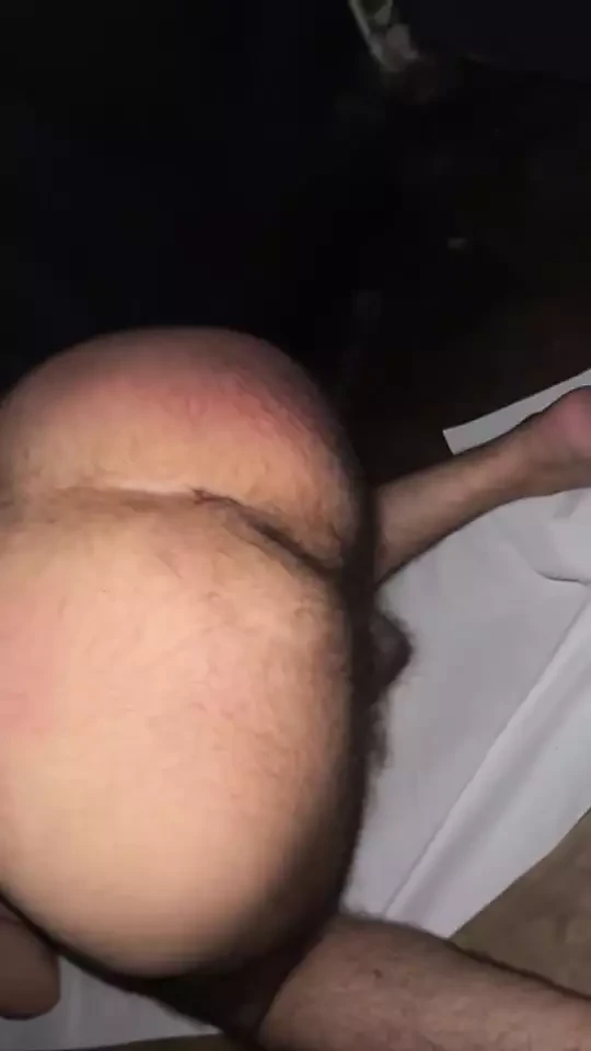 Round ass of a boy dominated