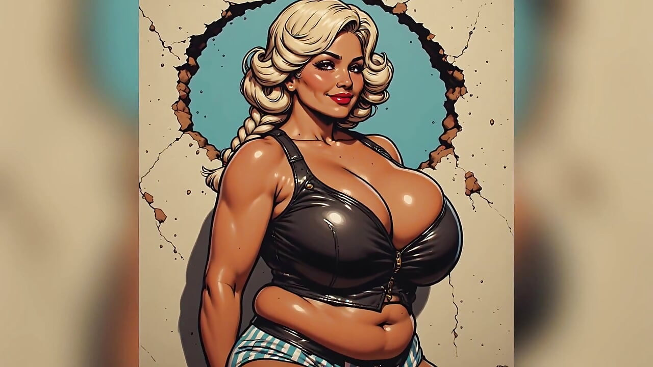 Curvy Sexy Women Art