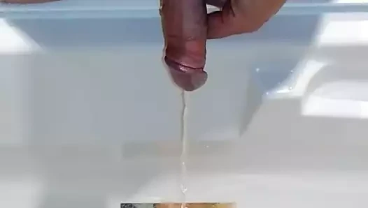Koca dudaklar için işeme haraç