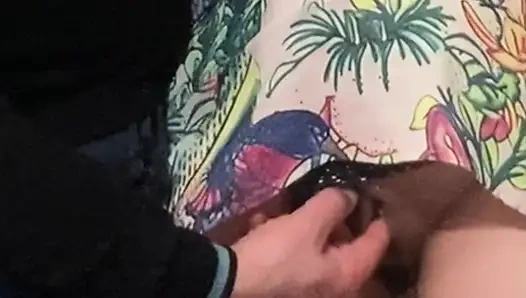 Cheating Wife Masturbated in a Crowded Subway