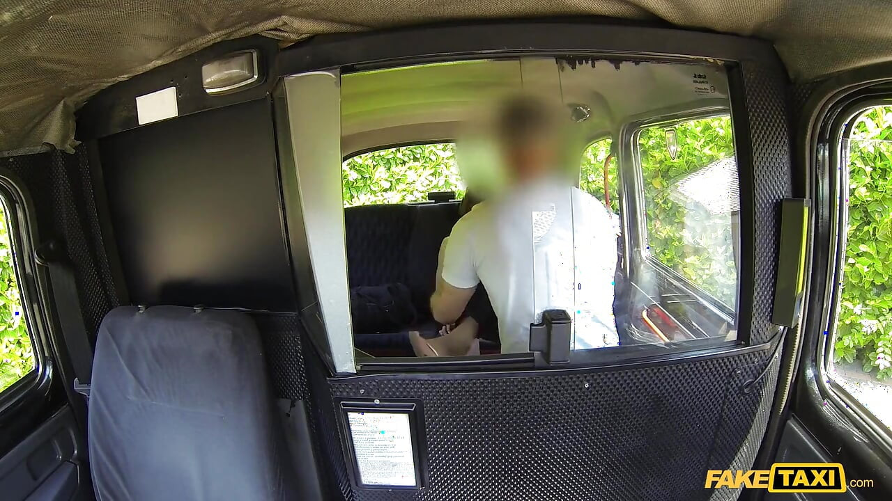 Fake Taxi - Naughty Lucy Love Likes That Ride Outdoors & Gives a Cabbie a Blowjob in Car Leading to a Pussy Creampie
