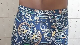 My Cock Is Waiting For You - Indian boy masturbated in bathroom