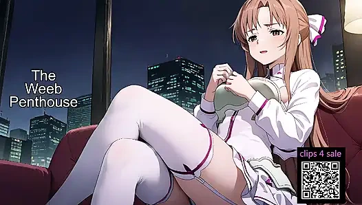 Asuna yuuki - kılıç sanatı çevrimiçi alicization - bdsm köle