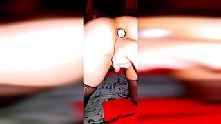 Submissive, whipped, tied, and penetrated