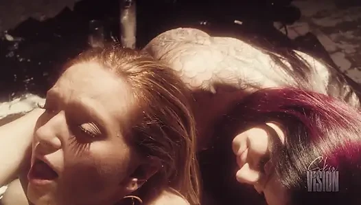 Penyihir seks lesbian yang polos - luna luxxx & kasara wood & fiona fox