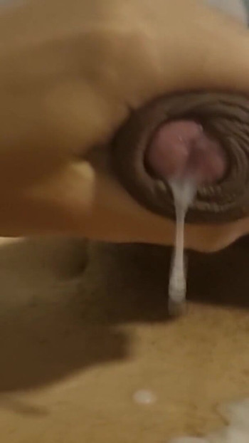 Epic moment from "Sissy Cumming In His Mom Panties"