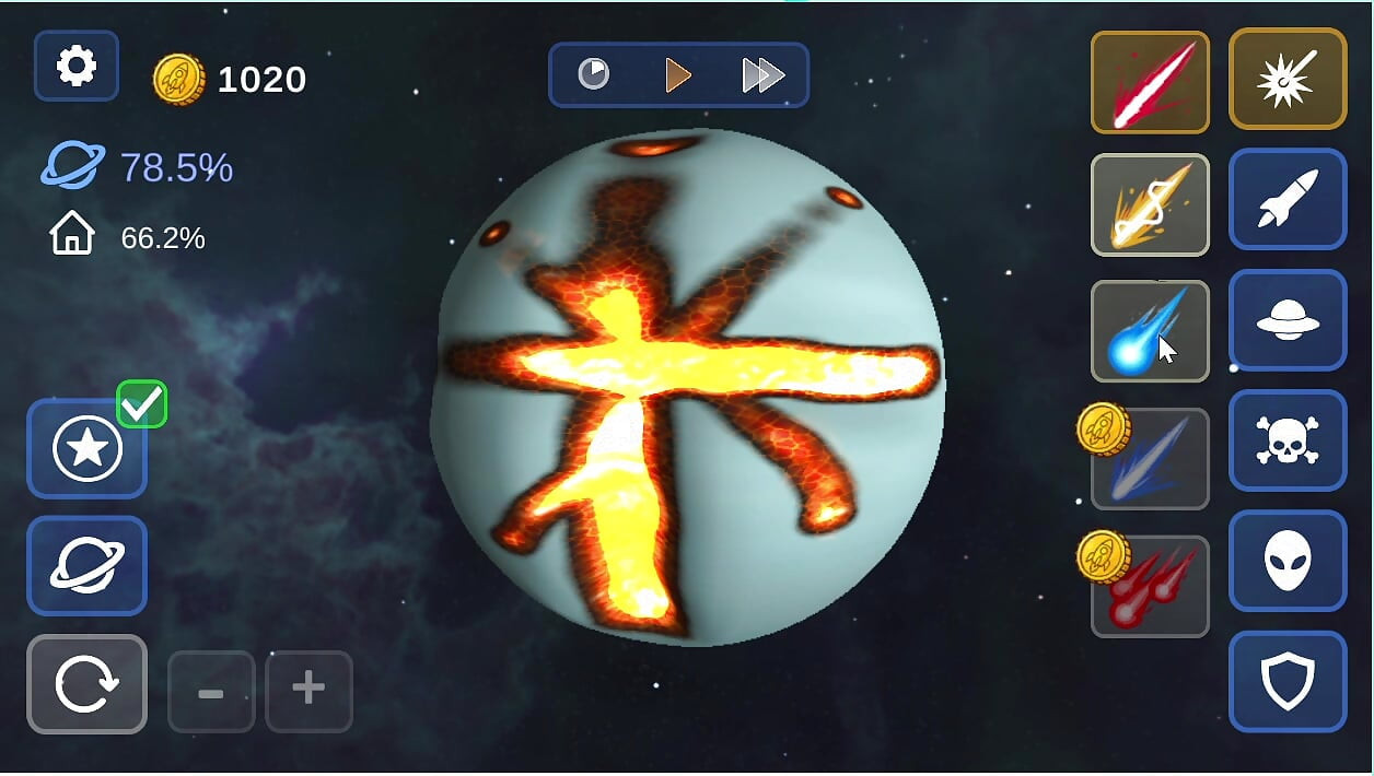 摧毀星球