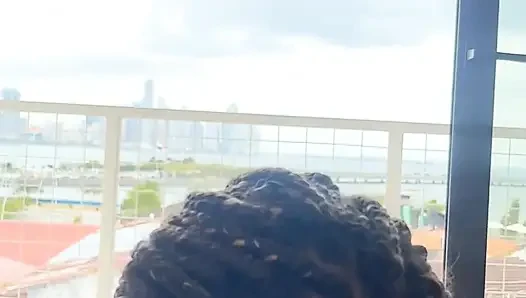 Pagi-pagi ke pacarku dengan blowjob basah