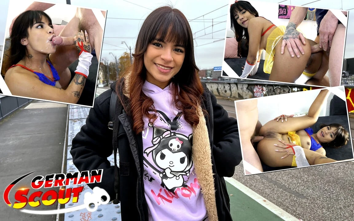 German Scout - Michy Perez สาวละตินตัวเล็กคุยกับควยใหญ่ทางตูดที่รับแคสต์
