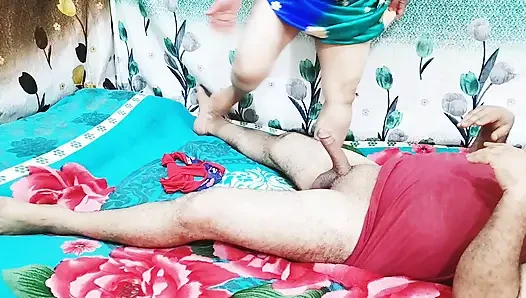Nick, the slut, protected her in the absence of her daughters