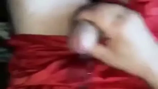 Spritzen auf der shorts