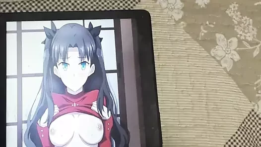 Rin tohsaka cumtribute