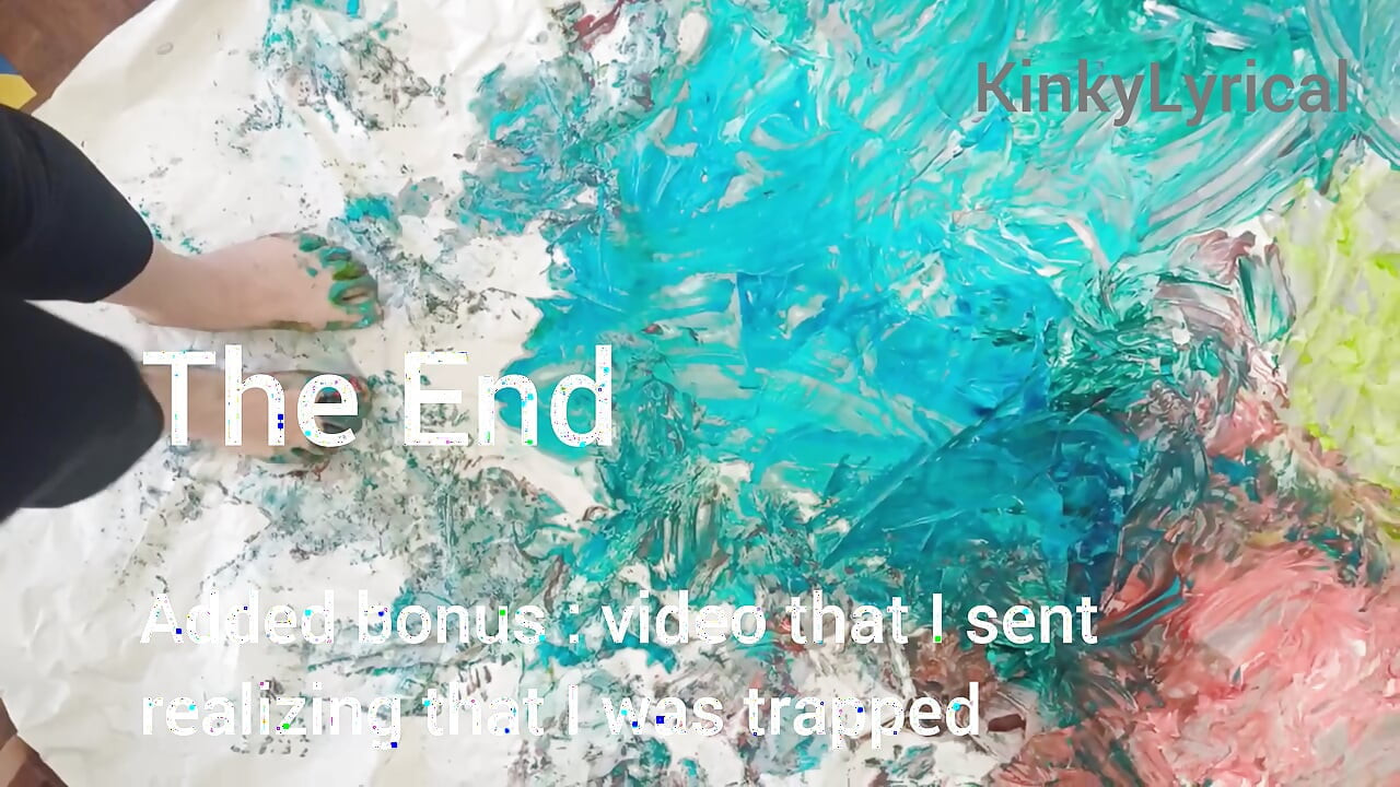 Sztuka stóp - malowanie stopami