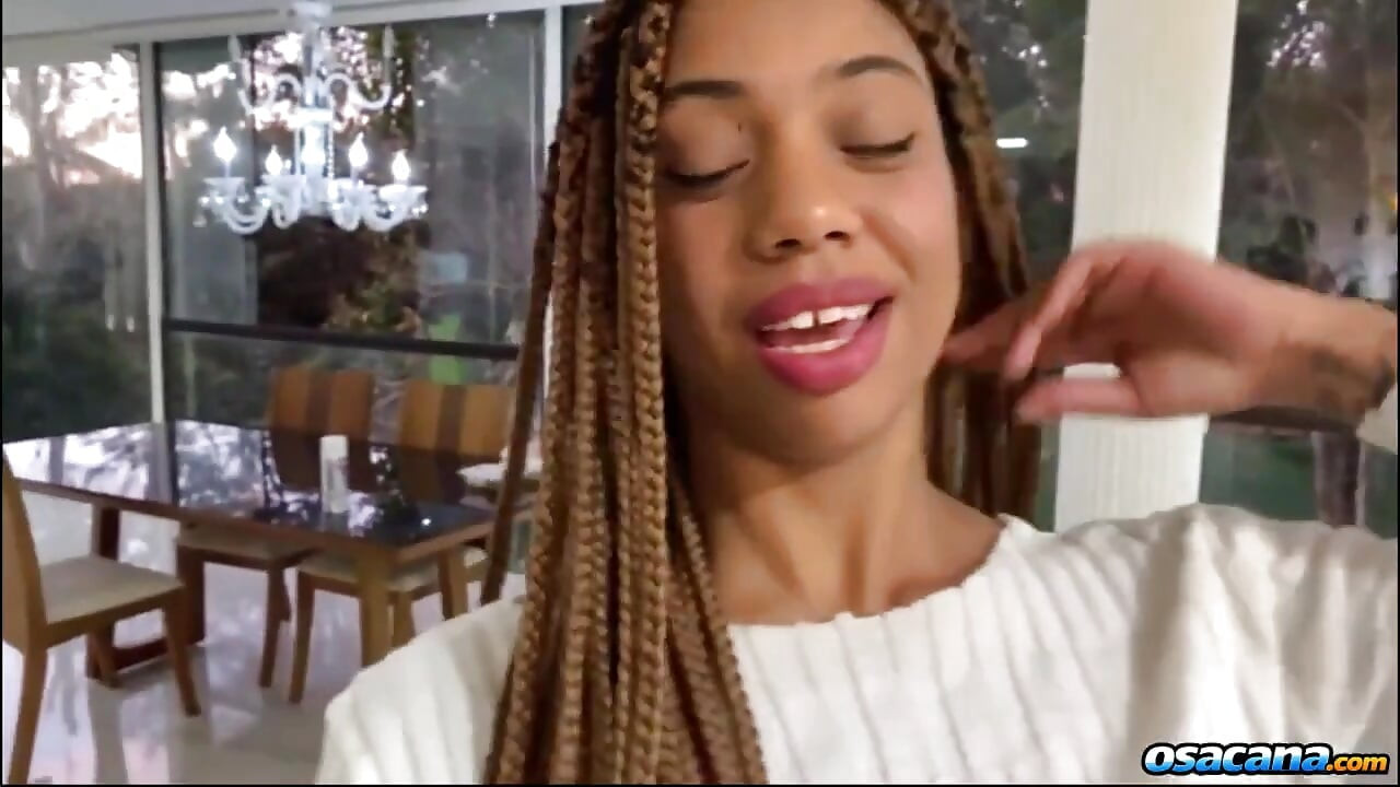 Vidéo de Skinny Hot Black Pleine de plaisir amateur