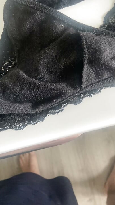 Fnac on my wife's thong