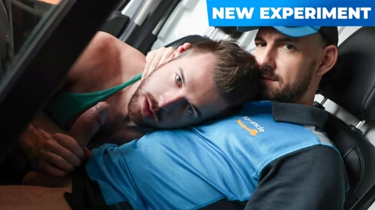 Horny Delivery Driver Derek Skips the Package and Fucks Jace Instead