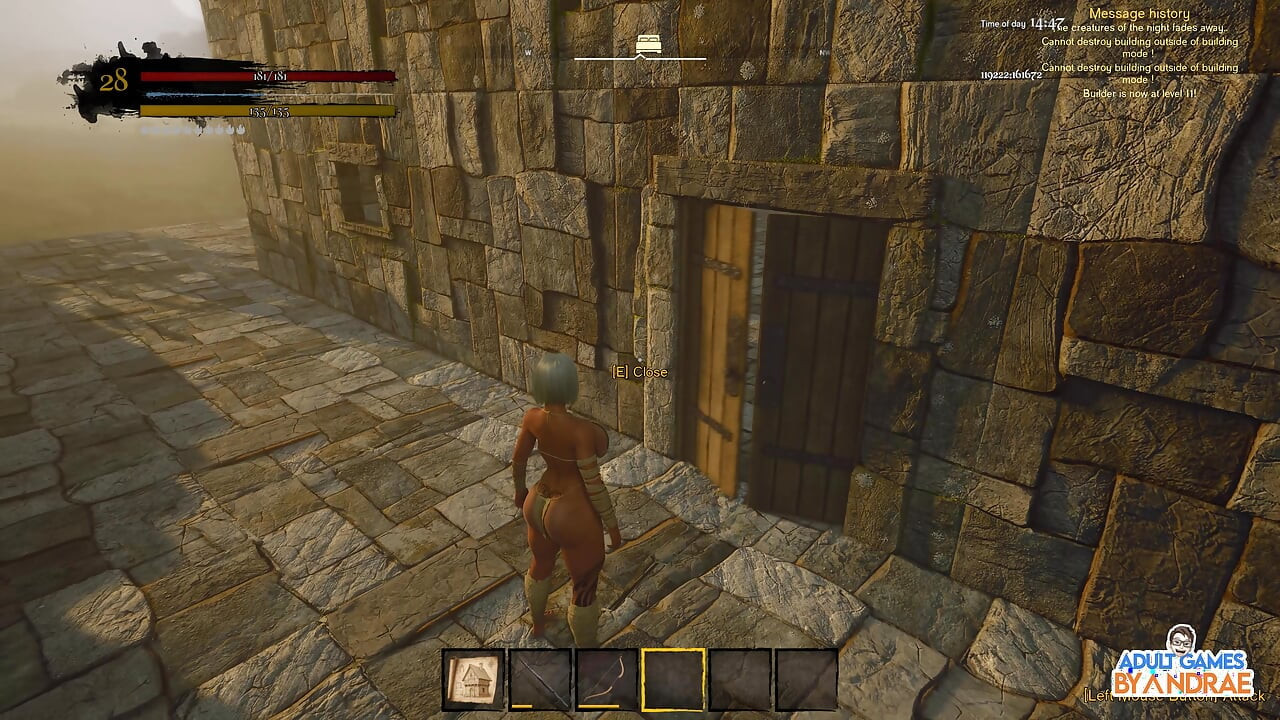 EP7: Building the Stone House Kitchen, Bed & Bath in Wicked Island (Gameplay)