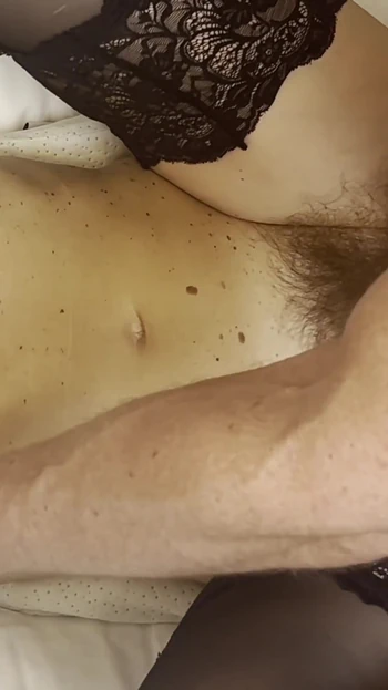 Stunning moment from "Hot mature MILF with super hairy bush bedroom fuck compilation"