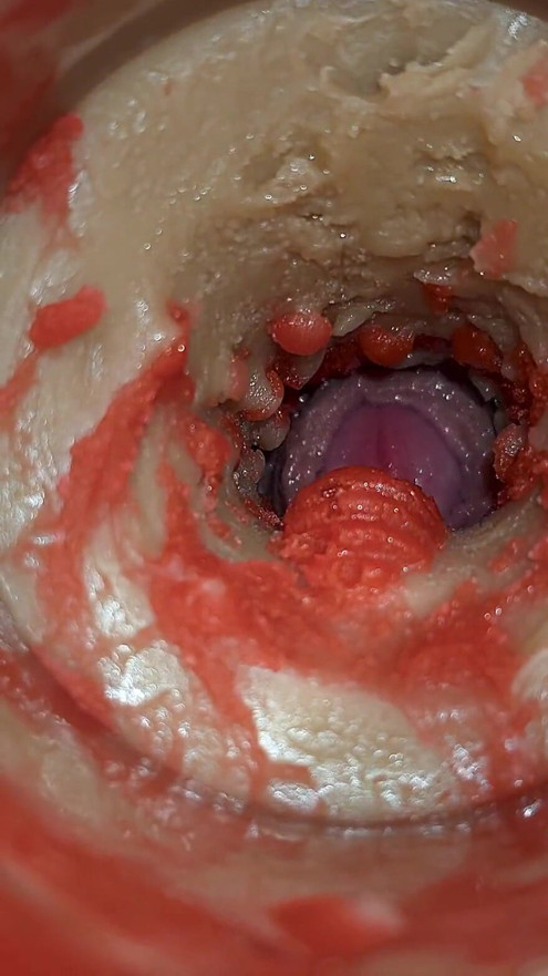 Camera 4k in Vagina, Cervix POV, "Creampie", "Fucking breed me" ASMR SEX | Clip 1