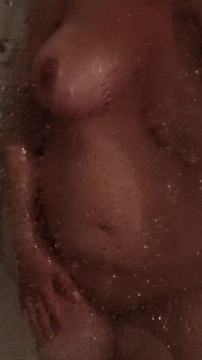 Caught my stepsister in shower and she let me watch on big tits and tight pussy | Clip 1