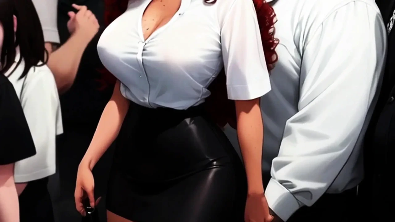 Những người phụ nữ hoạt hình kỳ lạ xinh đẹp được sử dụng miễn phí trên tàu công cộng