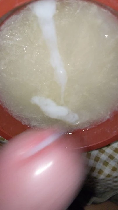 frozen cum