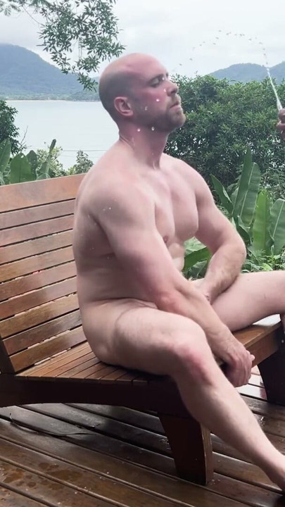 Outdoor Rough Bareback Anal Creampie And Golden Shower Delights In The Tropical Paradise | Clip 3