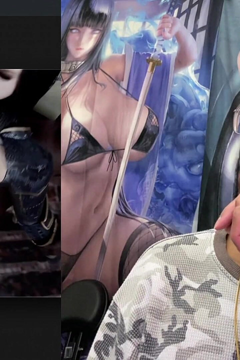 متحولة جنسيا سمينة آدا وونغ تتأرجح وتقذف في جميع أنحاء طائرتها الخاصة