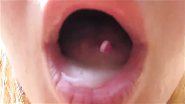 Sexy Wife Sucking & Swallowing Stranger In Public