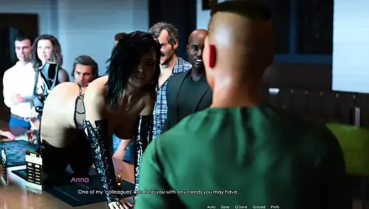 Cuckold Story - wilde schwestern: Anna und ihre schwester machen die bar zu einem versauten Spielplatz
