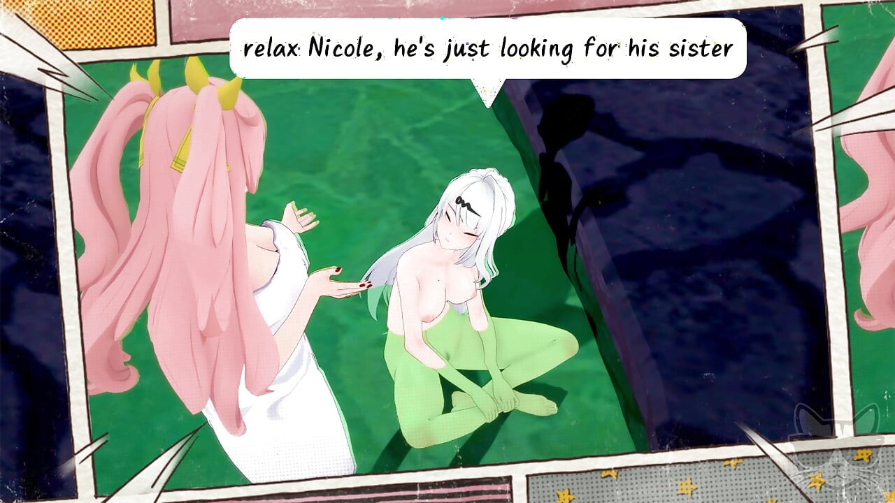Aether lost in time 1 : Yixuan and Nicole (zenless zone zero) in hot spring !