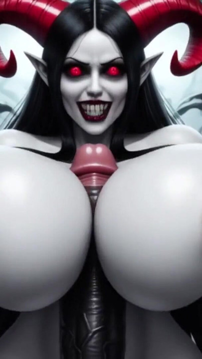 Hot demon titsjobs (Ai animation) | Clip 1