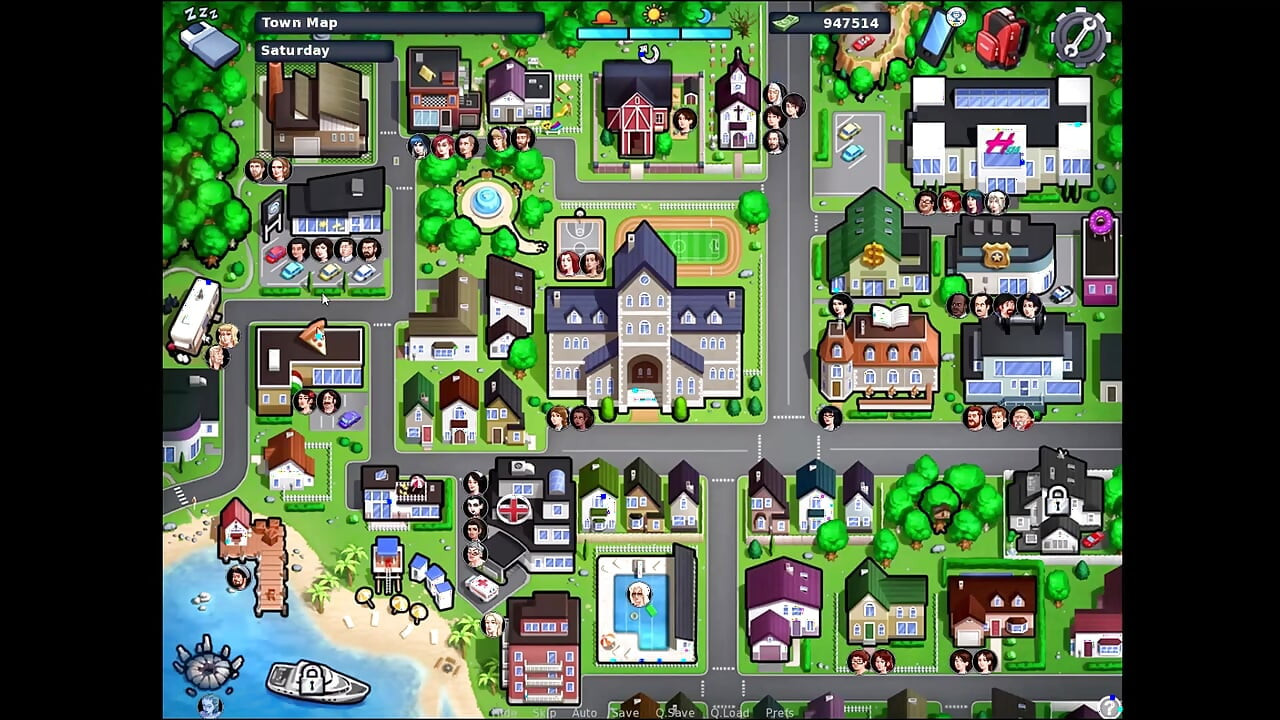 summertime saga - Jenny is pregnant again ... Odette had twinnies ... Johannes played spin the bottle with the ladies.