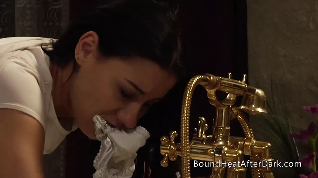 Lesbian Maid Can't Stop Thinking About Sensual Mistress