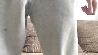 French Femboy Jerk off While Playing with His Ass