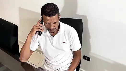 Stepdaddy Fucks His Stepson's Girlfriend With Him