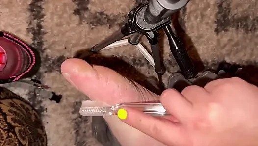 Ugly Feet ASMR - Coconut Oil Rub